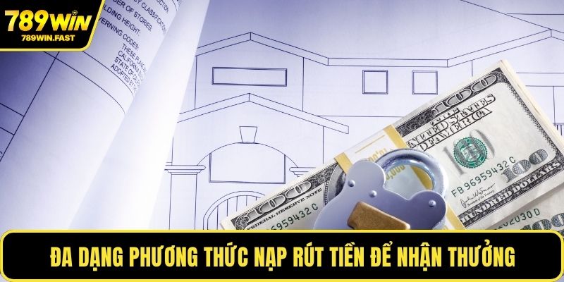 Giới Thiệu 789WIN - Trải Nghiệm Cược Trực Tuyến Uy Tín 3 Đa dạng phương thức nạp rút tiền để nhận thưởng